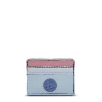 Kipling Cardy Card Holder Tassen Lichtblauw Roze | NL 1161UZ